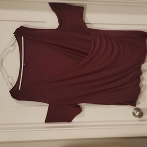 Torrid size 5 women's cold shoulder top